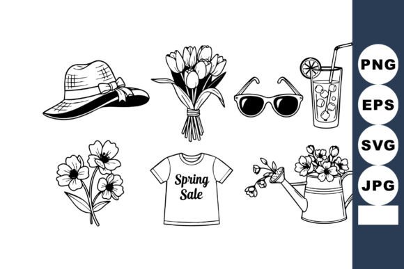 Spring Sale Vector Graphics for Crafting